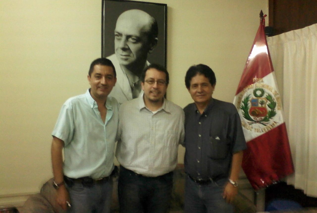 Visita de nuestro distinguido exalumno y compositor, Dr. Jose Luis Máurtua Fonseca, a nuestro Conservatorio